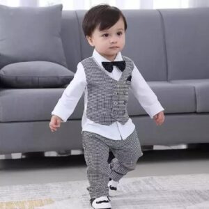 Rickon Trendy Partywear Baby Boys Suit Set Baby ClothesBoys Suits