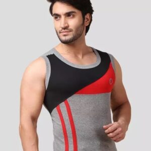 Rickon Men’s Assorted Pack of 2 Cotton Gym Vest